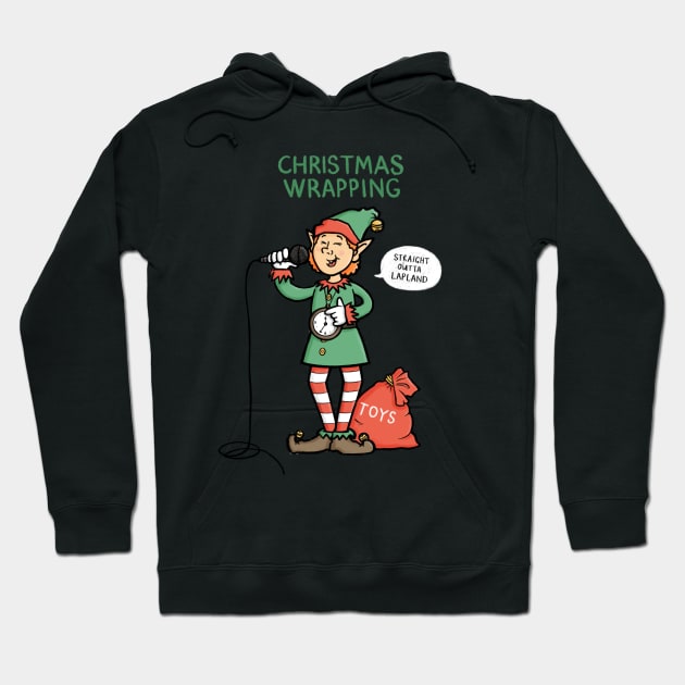 Christmas Wrapping Hoodie by CarlBatterbee